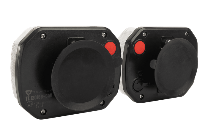 TT TECHNOLOGY TT.12018B-CAN Luces traseras LED 4 funciones izquierda+derecha, inalámbricas, magnéticas