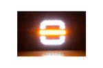 Faro delantero LED HORPOL ROCA LZD 2806 de 2 funciones, universal, con soporte.