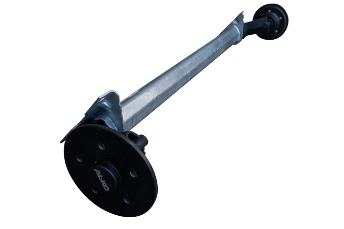 AL-KO OPTIMA eje sin freno para remolque 750kg 1070mm 1380mm 5x112