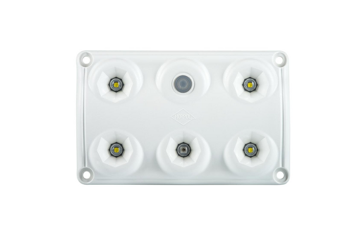 Lámpara LED de interior para coche HORPOL LWD2157 de 900 lm con interruptor y diodo rojo.