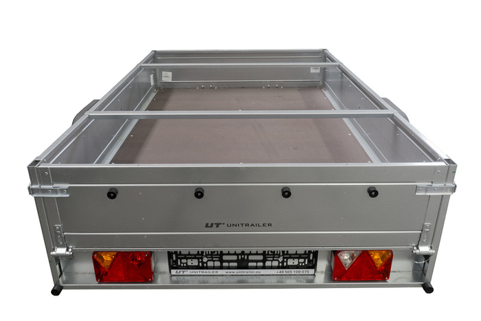 Bastidor plano H-0 para cubierta de lona para remolque UNITRAILER GARDEN TRAILER 201 KIPP