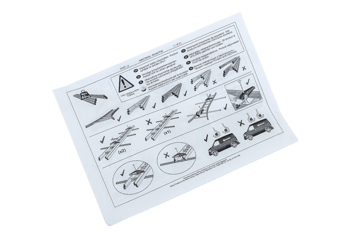 Juego de dos soportes de montaje para escalera LOKHEN STOPPY 606510100