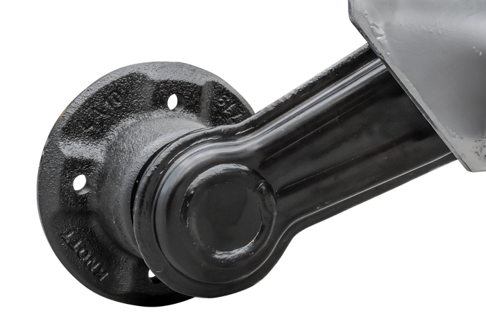 KNOTT VG7-L eje sin freno para remolque 750kg 1400mm 1700mm 4x100