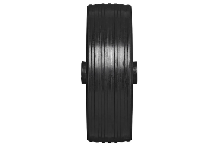 Rueda de repuesto para ProPlus 341549, rueda jockey de caucho macizo de 220x70 mm.