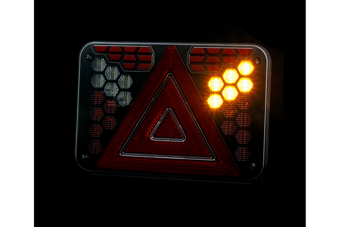 Piloto trasero LED HORPOL LZD 3216 de 7 funciones, lado derecho