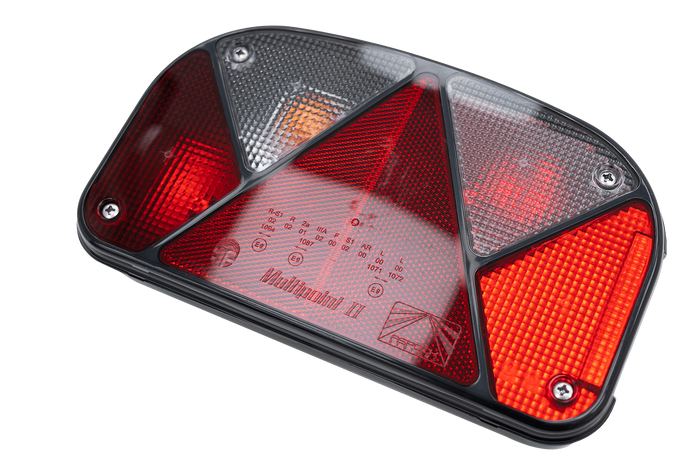 ASPÖCK Multipoint II luz trasera, 6 funciones, izquierda