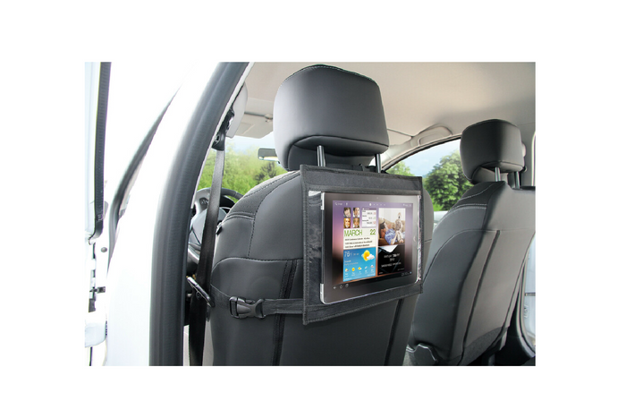 Organizador de tabletas LAMP soporte para coche para el asiento trasero