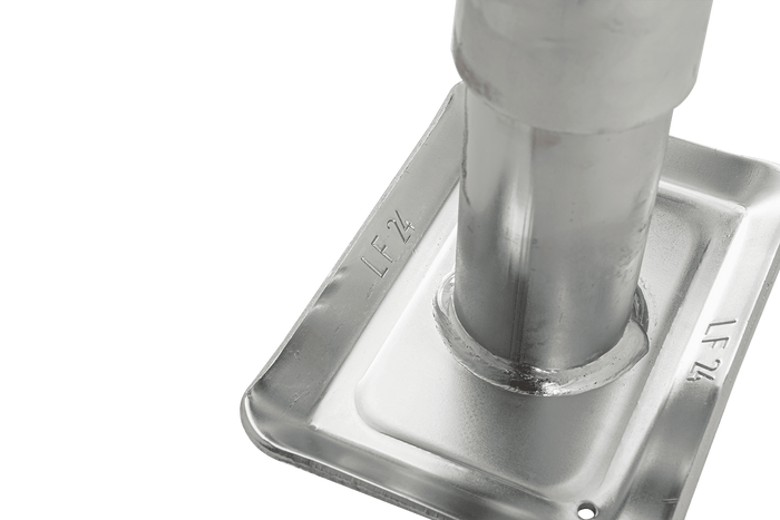 Soporte de manivela SIMOL S.170033 para remolque de 1300 kg