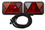 Luces traseras FRISTOM FT-270 LED CANBUS + arnés MANTES 7m 7-PIN