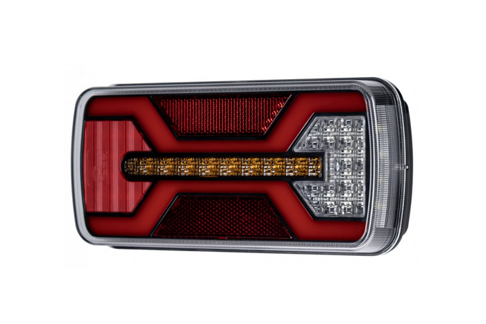 Luz trasera LED KAMAR X-SPIDER L2424 5 funciones universal