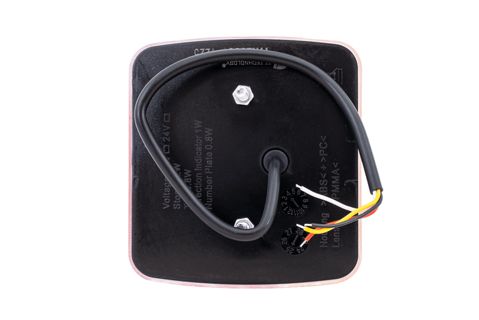 Luz trasera LED universal TT TECHNOLOGY TT.12006 con 4 funciones