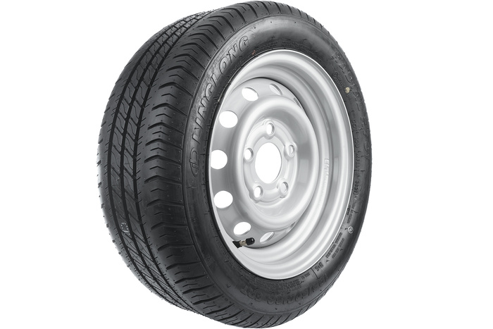 Juego de dos ruedas reforzadas para remolque NEUMÁTICO LINGLONG 195/50 R13C 104/101N LLANTA UNITRAILER 5.5Jx13"H2 5x112 ET:30