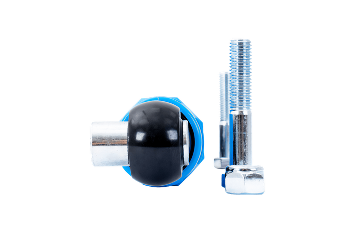 Amortiguador hidráulico PIVEXIN para ejes de remolque 1350-2700kg para ejes simples y tándem