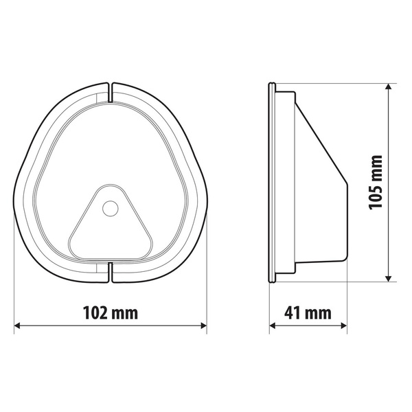 Cerradura adicional para puertas de vehículos comerciales + 2 llaves