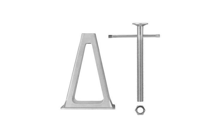 Juego de cuatro soportes extensibles ProPlus 360803 estabilizador para remolques de 3600 kg y 430 mm.