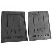 Juego de guardabarros de goma UNITRAILER, cubreguardabarros 187/205 mm
