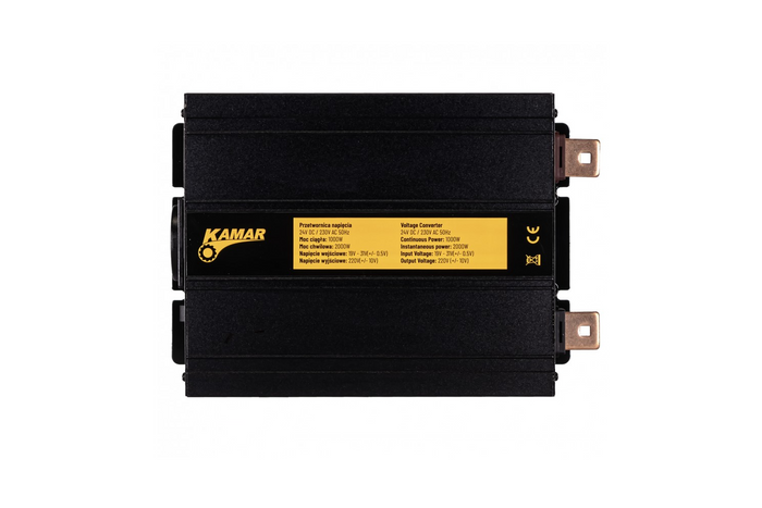 Convertidor de voltaje 24V/230V (1000/2000W) KAMAR E1927