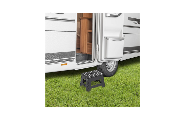 Taburete plegable para remolque ProPlus 770822, 150 kg.