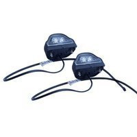 Conjunto: 2 x Luz de la placa de matrícula Aspöck Regpoint  LED 0,8 m