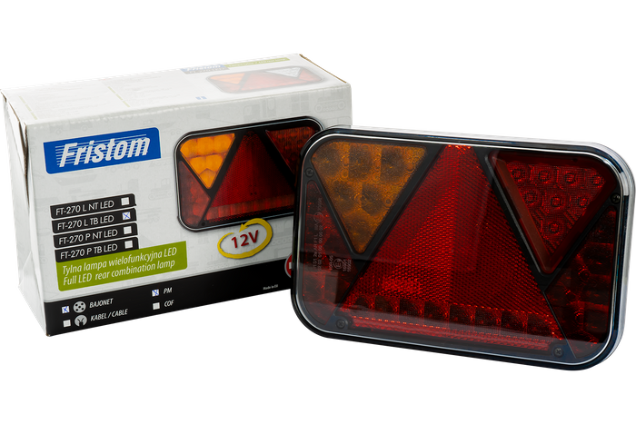 Luz trasera Fristom FT-270 LED 6 funciones izquierda