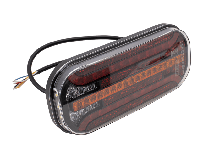 FRISTOM FT-230 Piloto trasero LED, 6 funciones, universal