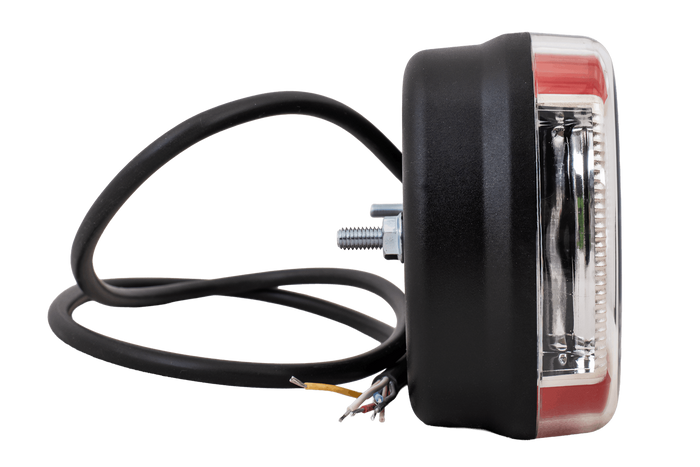 FRISTOM FT-130 COF Piloto trasero LED, 6 funciones, universal