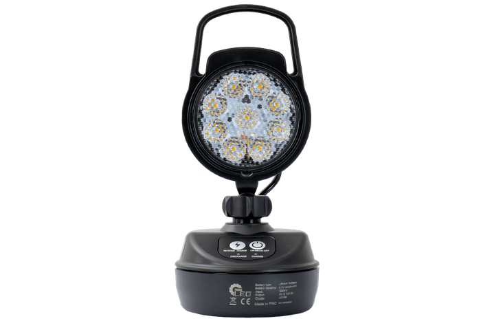 Lámpara de trabajo LED TruckLED L0159 9xLED recargable con imán