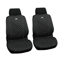 Fundas de asiento de coche LAMPA Ziga, color negro, para los asientos delanteros