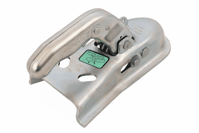 Enganche de bola KNOTT 6E0071.001 para remolque de 750 kg con barra de tiro tipo V