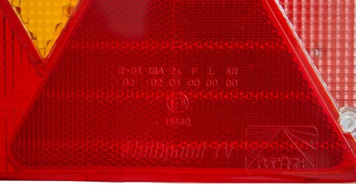 ASPÖCK Multipoint IV cubierta de luz trasera izquierda