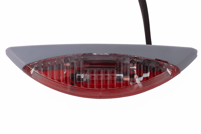 Lámpara de señalización universal ASPÖCK FLEXIPOINT II con carcasa gris