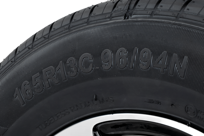 Rueda reforzada para remolque KENDA TIRE 165/80 R13C 96/94N ALU RIM STARCO pulido 5Jx13"H2 5x112 ET:30