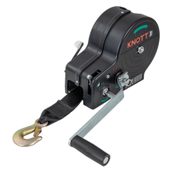 Cabrestante manual para remolque KNOTT 6X0017.311 900kg con correa