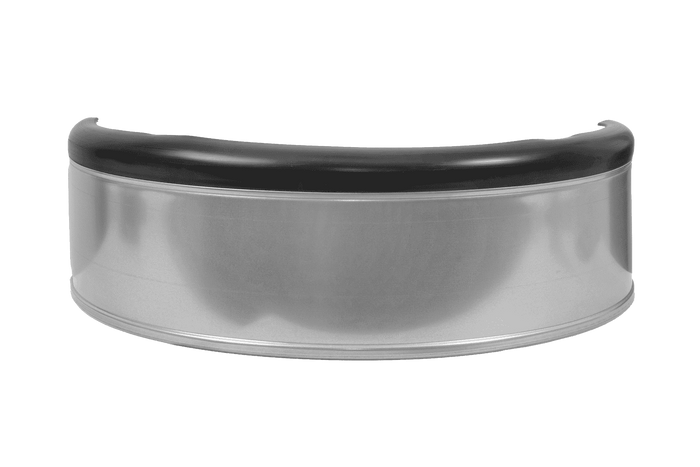 Guardabarros para remolque de 13-15" DOMAR DK7110, paso de rueda de 820/240 mm, metálico con borde de goma.