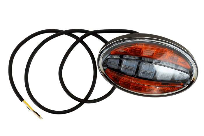 Lámpara delantera LED FRISTOM FT-356 3 funciones universal