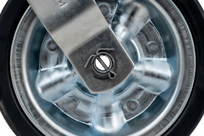 Rueda jockey KNOTT TK60 250 kg 60 mm 530-760 mm