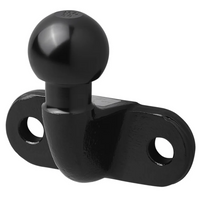 Bola de enganche de remolque ProPlus 341210V01 de 50 mm y 3500 kg, color negro.