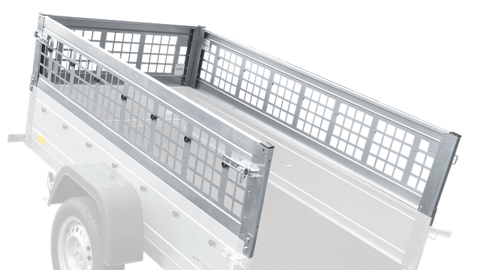 Laterales de malla para remolque UNITRAILER GARDEN TRAILER 200 KIPP