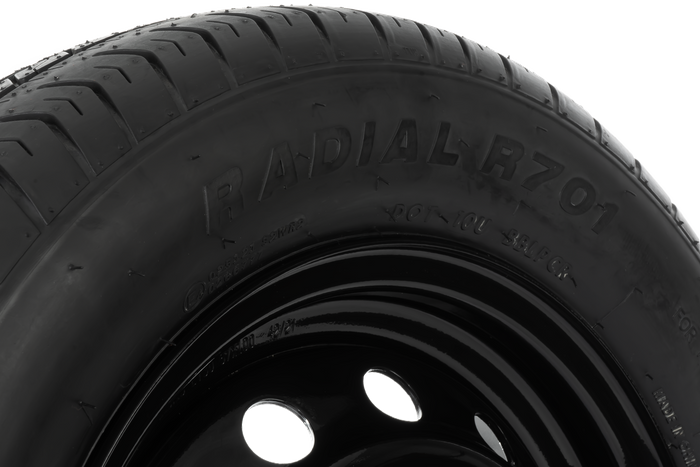 Rueda de remolque NEUMÁTICO LINGLONG 165/70 R13 79N UNITRAILER RIM negro 4Jx13"H2 4x100 ET:30
