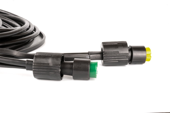 Instalación eléctrica MANTES, arnés para remolque de camión, 5,5 m, enchufe de 13 PIN, 2 bayonetas de 5 PIN