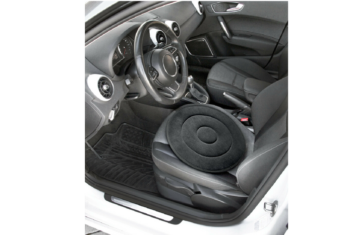 Cojín giratorio LAMPA Swivel 360 para asiento de coche 40cm
