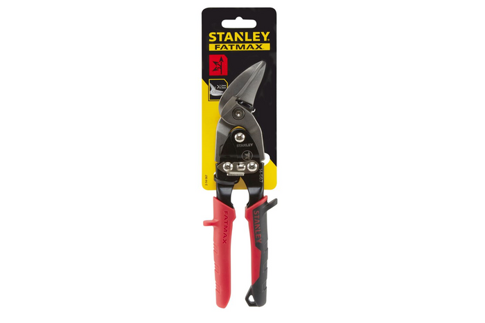 Tijeras para chapa metálica STANLEY FATMAX 2-14-567 curvadas a la izquierda