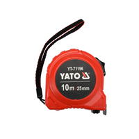Cinta métrica plegable YATO YT-71156 de 10 m x 25 mm