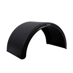Guardabarros doble para remolque de 15-17,5" DOMAR DK1520, paso de rueda de 860/450 mm