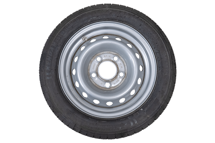 OUTLET Rueda reforzada para remolque Neumático KENDA 195/50 R13C 104/102N Llanta KENDA 6Jx13"H2 5x112 ET:30
