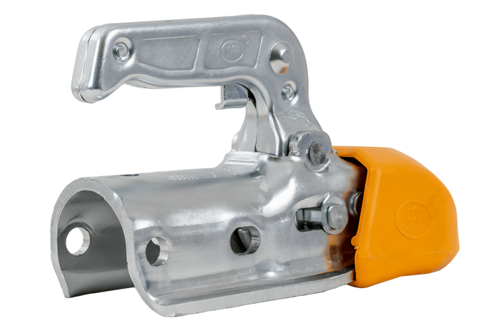 Enganche de bola STEELPRESS BC-3000.1D-00-00+Z3 para remolque de 3000 kg con barra de tiro tubular de 35-50 mm