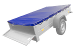 LONA PLANA PARA REMOLQUE GARDEN TRAILER 230 KIPP