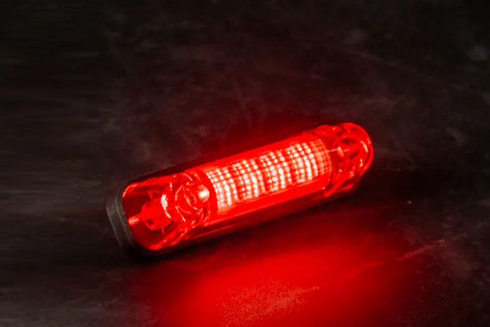 Luz de posición LED FRISTOM FT-081, roja, universal