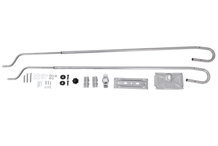 Soporte para rueda de repuesto KNOTT para caravanas 1475-1850 mm