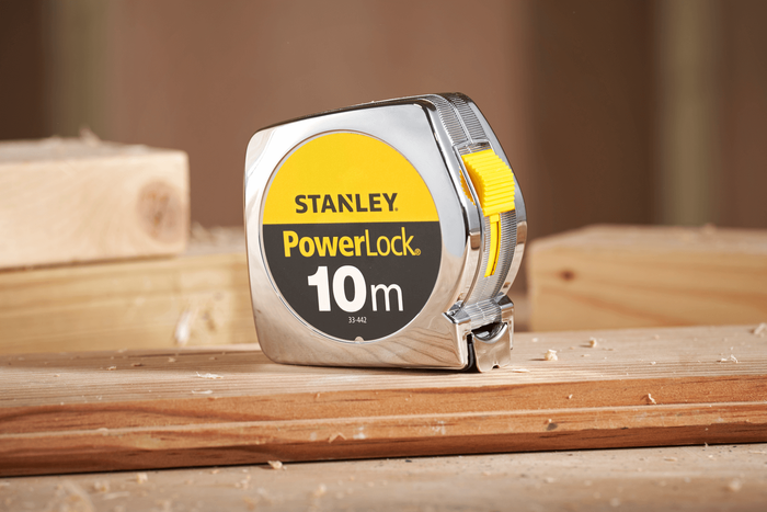 Cinta métrica STANLEY PowerLock 1-33-442 de 10 m